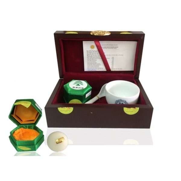 An Cung Ngưu Hoàng Hoàn Rùa Vàng Hộp 1 Viên