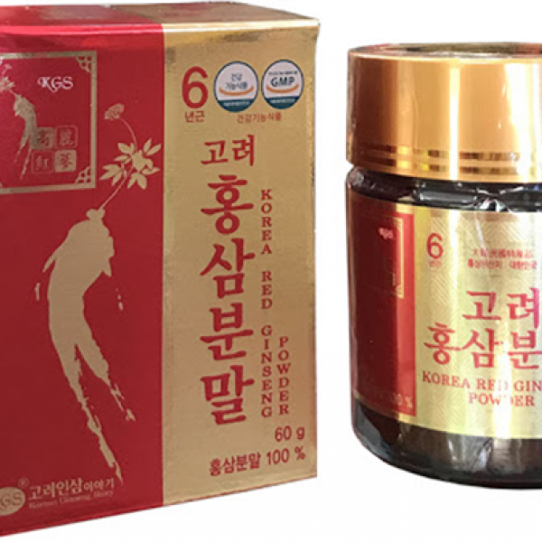 Bột Hồng Sâm Hàn Quốc 60g x 3 Lọ