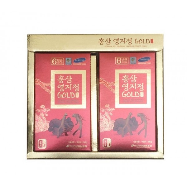 Cao Hồng Sâm Linh Chi Hàn Quốc Pocheon 240g x 2 lọ - TPCN