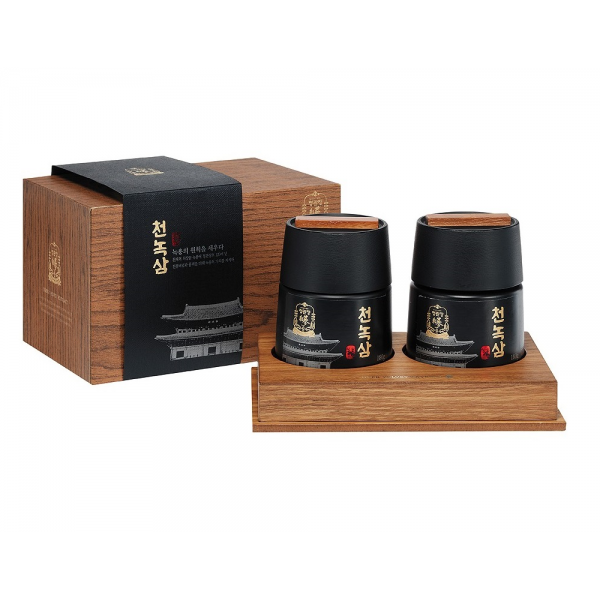 Cao Hồng Sâm Nhung Hươu KGC Hàn Quốc 180g x 2 Lọ Cheon Nok Extract