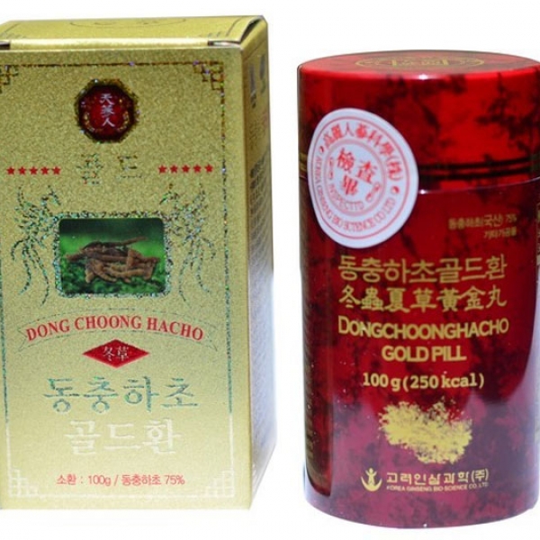 Đông Trùng Hạ Thảo Hàn Quốc Dạng Viên Loại 1