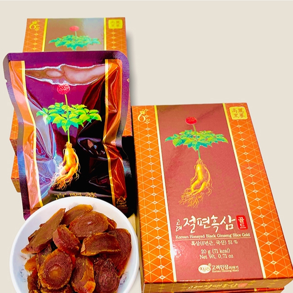 Hắc Sâm Lát KGS 20g x 8 Hộp