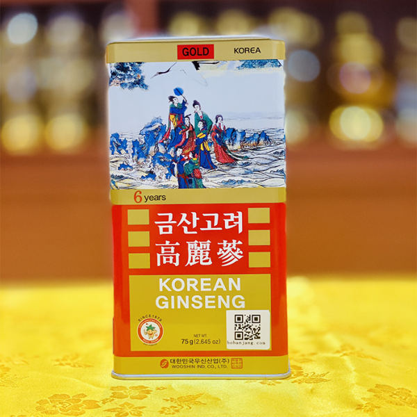 Hồng Sâm Khô WooShin Loại 75g Hàn Quốc