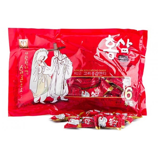 Kẹo Hồng Sâm Hàn Quốc Ông Già Bà Lão 200g