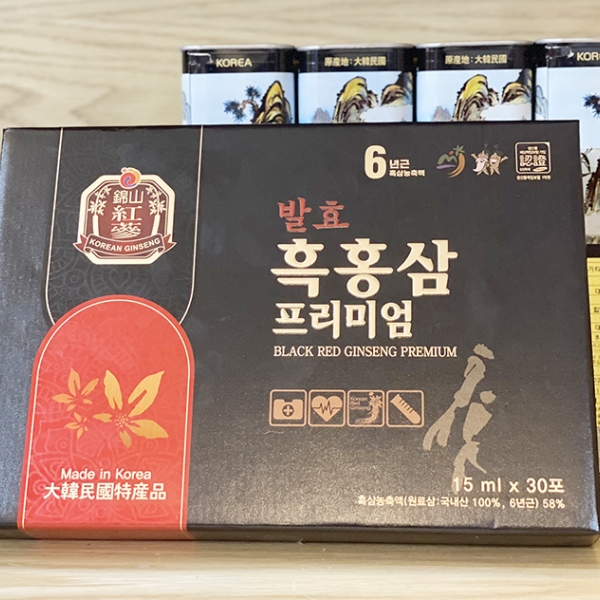 Nước Hắc Sâm Cao Cấp Hàn Quốc Dongjin 15ml x 30 Gói