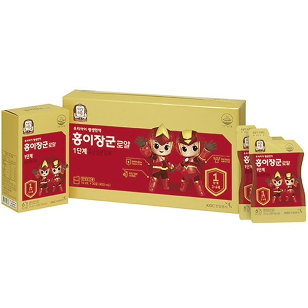  Nước Hồng Sâm Cho Trẻ Em Chính Phủ KGC Cheong Kwan Jang (3 - 4 Tuổi) Hộp 30 gói x 15ml