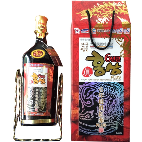 Nước Hồng Sâm Kanghwa Chai 3 Lít