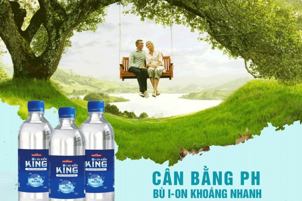 Nước Ion Kiềm KING – Cân Bằng pH, Bù Ion Khoáng Nhanh Cho Cơ Thể Khỏe Mạnh