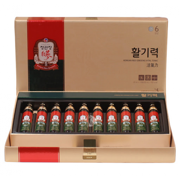 Nước Uống Bổ Dưỡng Hồng Sâm Vital Tonic 10 Ống KGC Cheong Kwan Jang Hwal Gi Ruk