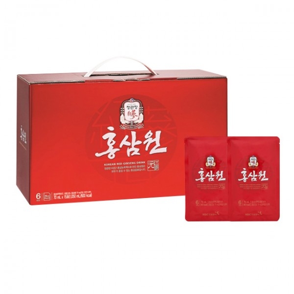 Nước Uống Tăng Lực Hồng Sâm KRG Won – KGC (70 Ml x 15 Gói)