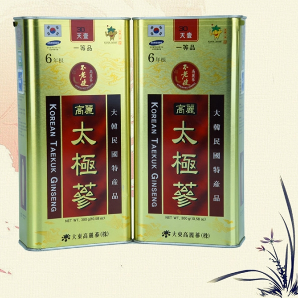 Thái cực sâm củ khô 300gr Daedong - Taekuk Ginseng size 30
