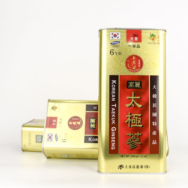 Thái cực sâm củ khô 600gr Daedong - Taekuk Ginseng size 40