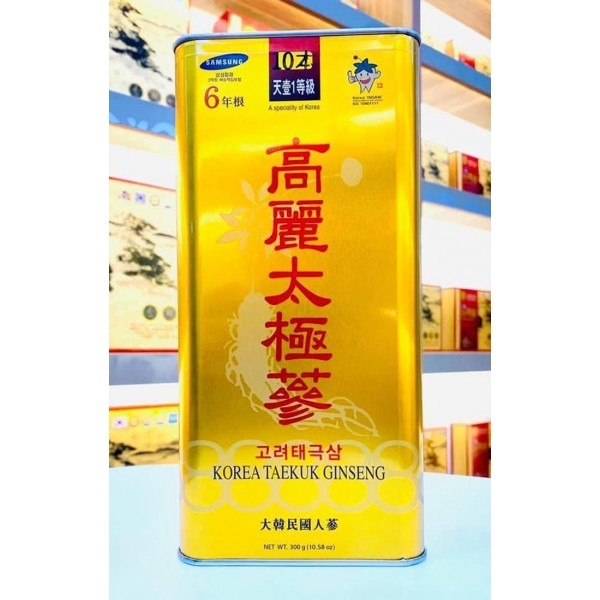Thiên Sâm Củ Khô Korea Taekuk Ginseng 300g Hàn Quốc