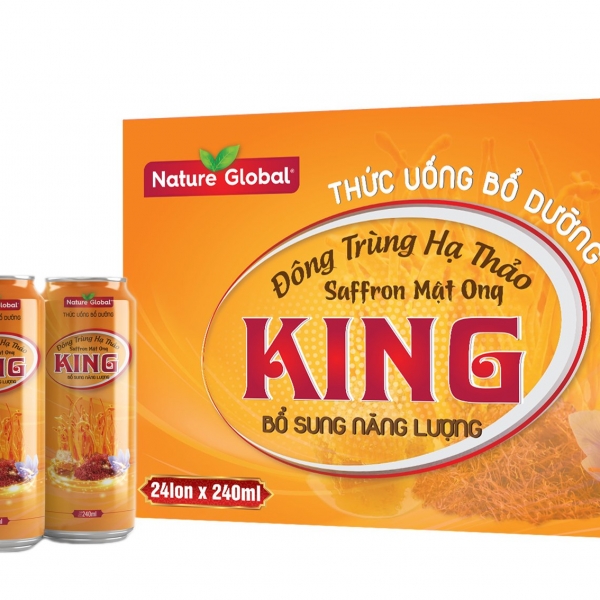 (Thùng 24 lon) WATER CODYCEPS SAFON HONEY 