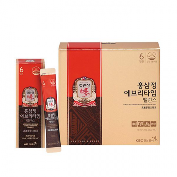 Tinh Chất Hồng Sâm Extract Everytime Balance 30 gói x 10ml