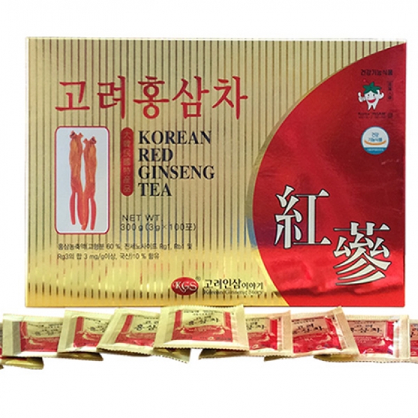 Trà Hồng Sâm Hàn Quốc KGS Loại 3g x 100 Gói