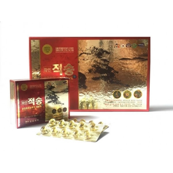 Viên Tinh Dầu Thông Đỏ Cao Cấp Chính Phủ Hàn Quốc 180 Viên