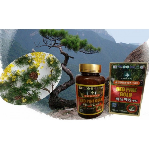 Viên tinh dầu thông đỏ Hàn Quốc Red Pine Gold 100 Viên