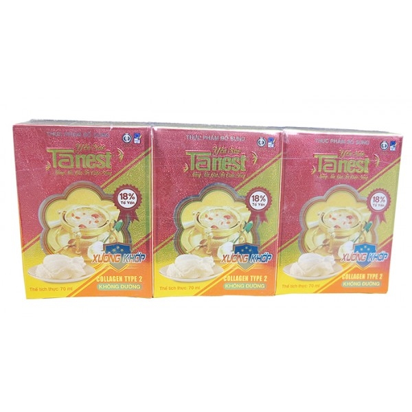 Yến Hũ Xương Khớp Không Đường 70ml x 6 Hũ