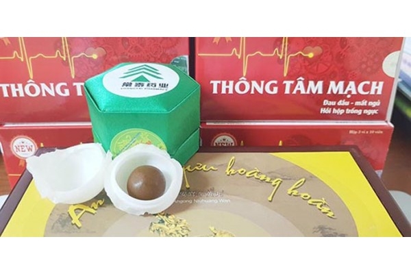 An Cung Ngưu Hoàng Hoàn Rùa Vàng Hộp 3 Viên