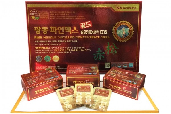 Viên Tinh Dầu Thông Đỏ Hàn Quốc Kwangdong 120 Viên