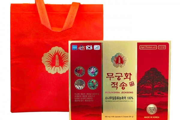 Tinh Dầu Thông Đỏ Chính Phủ Mugunghwa Jeoksong 180 Viên