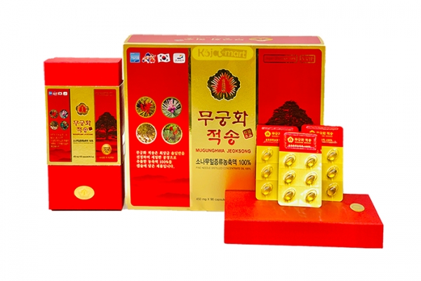 Tinh Dầu Thông Đỏ Chính Phủ Mugunghwa Jeoksong 180 Viên