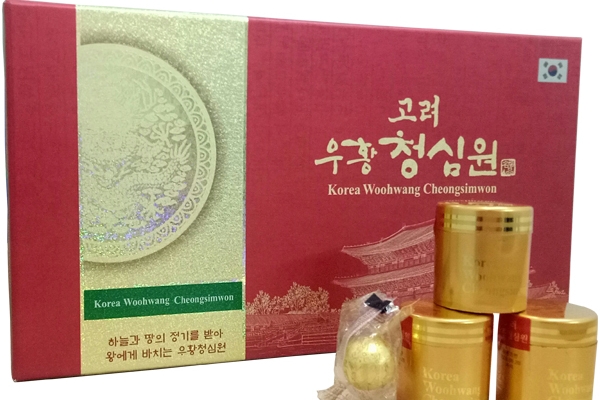 Ngưu Hoàn Thanh Tâm Woohwang Cheongsimwon Hộp 10 Viên
