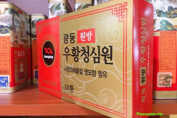 Viên Chống Đột Quỵ Hàn Quốc (Hộp Vàng 10 Viên)