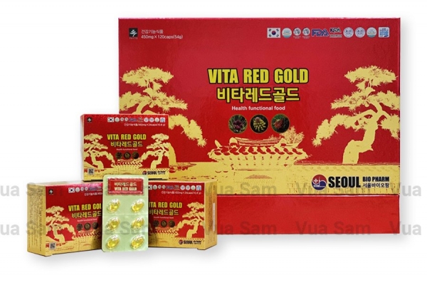 Tinh Dầu Thông Đỏ Chính Phủ Hàn Quốc- Hộp 120 Viên