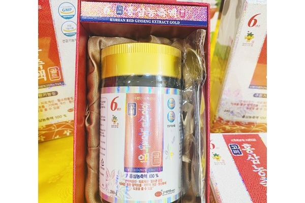 Cao Hồng Sâm Tinh Chất 100% Hàn Quốc Thượng Hạng Ánh Bạc