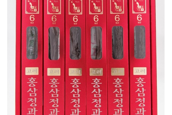 Hồng Sâm Nguyên Củ Tẩm Mật Ong Cao Cấp Hàn Quốc KGS 50g x 6 Củ