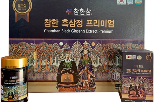 Cao Hắc Sâm Hàn Quốc Cao Cấp Chamhan 250g x 4 Lọ