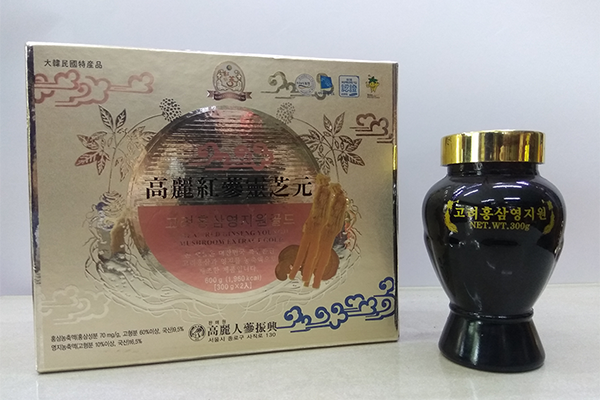 Cao Hồng Sâm Linh Chi Hàn Quốc Loại 600g - TPCN