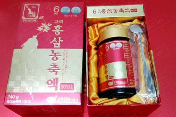 Tinh Chất Cao Hồng Sâm ROYAL 100% KGS 240g