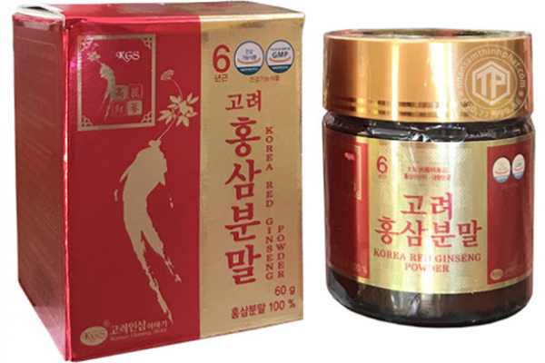 Bột Hồng Sâm Hàn Quốc 60g x 3 Lọ