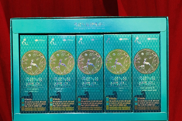 Chiết Xuất Hắc Sâm Nhung Hươu KGS Gold 10ml x 30 gói