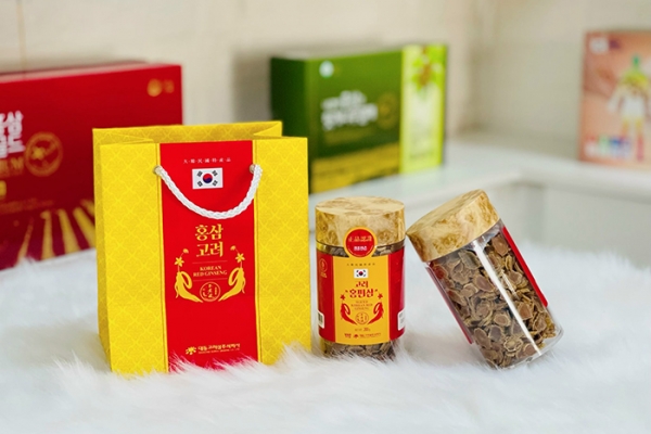 Hồng Sâm Củ Khô Thái Lát Hũ 200g Daedong Hàn Quốc