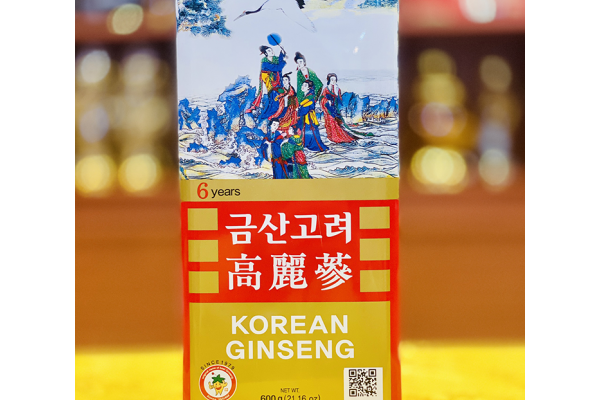 Hồng Sâm Khô WooShin Loại 600g Hàn Quốc