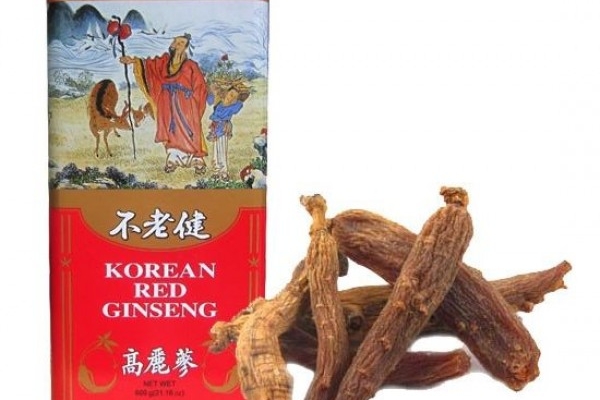 Hồng Sâm Hàn Quốc Củ Khô Hộp Thiếc 600g