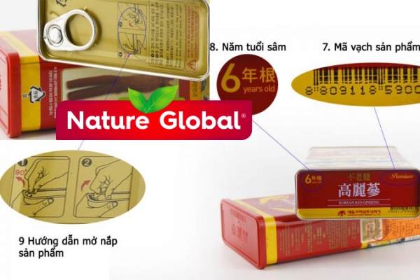 Hồng Sâm Hàn Quốc Củ Khô 300g Daedong Hàn Quốc