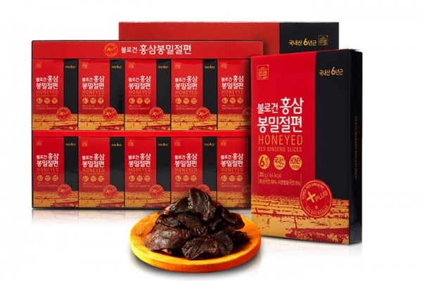 Hồng Sâm Lát Tẩm Mật Ong Hàn Quốc 20g x 10 Daedong Hàn Quốc
