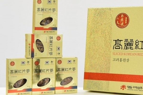 Hồng Sâm Củ Khô Thái Lát Daedong Hàn Quốc 200g