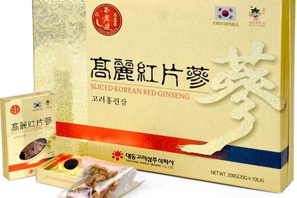 Hồng Sâm Củ Khô Thái Lát Daedong Hàn Quốc 200g