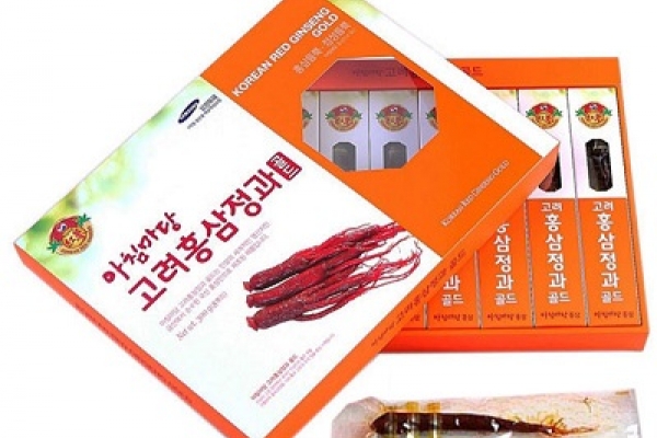 Hồng sâm nguyên củ tẩm mật ong Achimadang