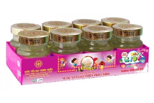 Lốc 8 Lọ Yến Sào Cao Cấp Thiên Triều KIDS 25%