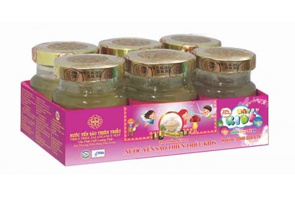 Lốc 6 Hũ Yến Sào Cao Cấp Thiên Triều KIDS 25%