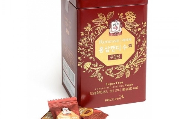Kẹo Hồng Sâm Hàn Quốc Không Đường Renesse 180g KGC