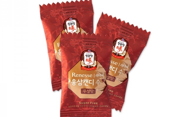 Kẹo Hồng Sâm Hàn Quốc Không Đường Renesse 180g KGC