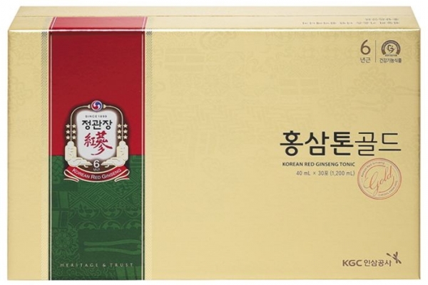 Nước hồng sâm cao cấp KGC Tonic Gold 40ml X 30 Gói